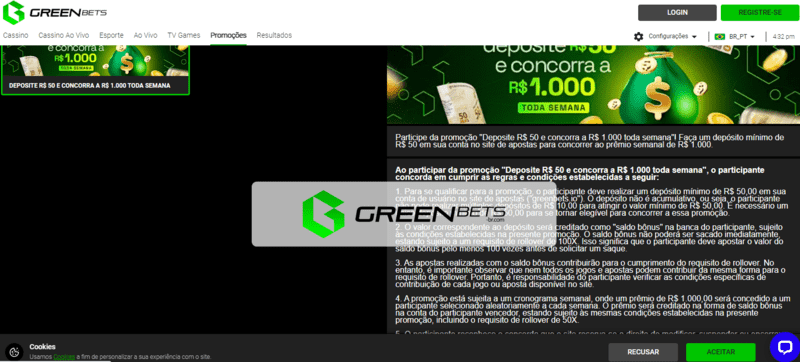 Posso Confiar no Cassino Greenbets